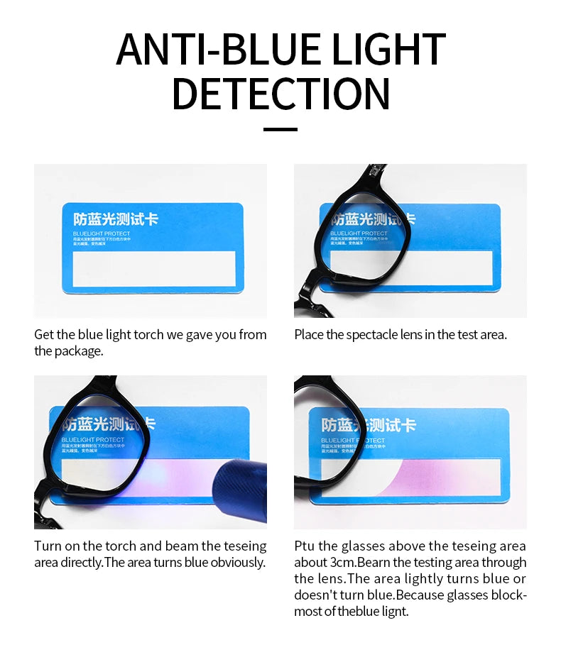 Unisex Acetate Blue Light Blocking Glasses round Transparent Eyeglass Frame Computer Goggles for Men Women Blue Blocking Glasses 2022