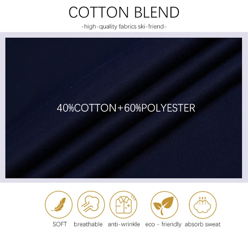 Summer Business Shirt Men Short Sleeves Button Up Shirt Turn-down Collar Casual Shirts Men's Clothing Plus Size 5XL