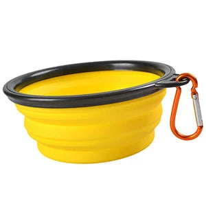 350/1000ml Grote opvouwbare siliconen voerbak voor buiten, draagbare waterbak voor honden, puppyvoer, opvouwbare voerbak voor huisdieren, speelgoed