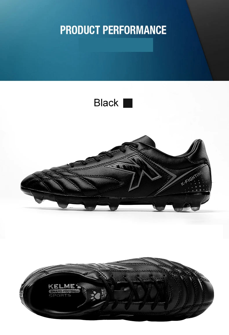 Football Shoes AG Cleats Men Adult Game Training AG Rubber Boots High Cleats Sneakers Professional 6871001