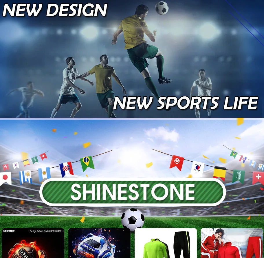 Shinestone Professional Goalkeeper Gloves Finger Protection Latex Non-slip Soccer Goalie Gloves Football Goalkeeper Gloves