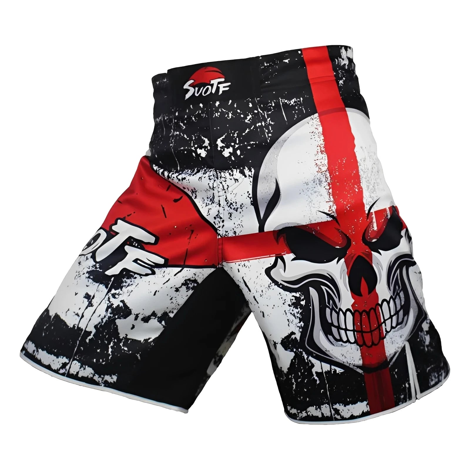 Men’s MMA Fight Shorts – Tiger Print Muay Thai, Kickboxing & Grappling Training Shorts for Boxing & Sanda