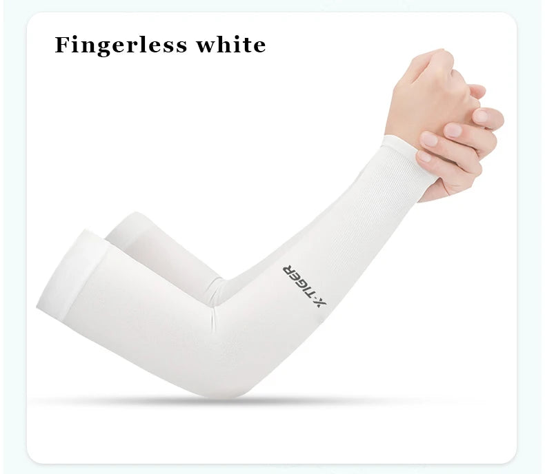 Arm Sleeves and Anti-UV Sunscreen For Sporting Activities -  Running, Cycling, and Other Outdoor Sports For Men & Women