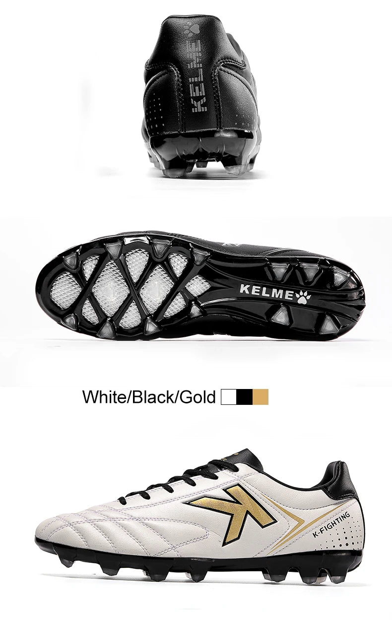 Football Shoes AG Cleats Men Adult Game Training AG Rubber Boots High Cleats Sneakers Professional 6871001