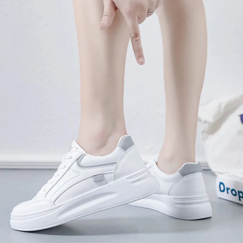 Women's Sneakers Fashion 2025 New Trainers Woman Shoes Comfortable Casual Sneaker Woman Lace Up Women Sneakers Tenis Feminino