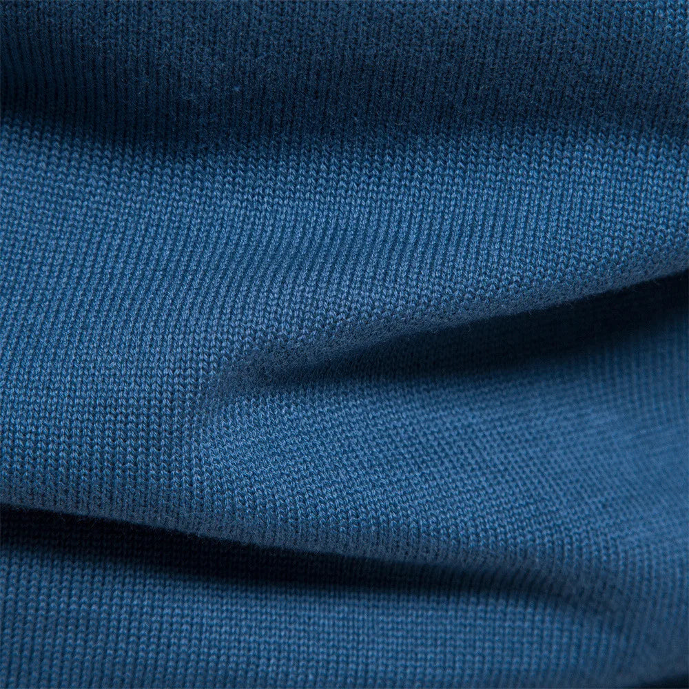 Men's Henley Collar Sweaters 100% Cotton Solid Colour Casual Pullovers Autumn Thin High Quality Sweaters for Men