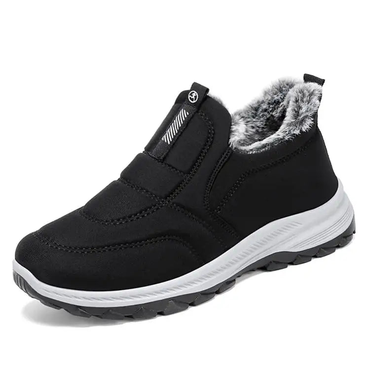 Boots Women Platform Snow New Women Shoes Slip On Women's Boots Fur Ankle Boots Casual Plush Botas Unisex Shoes Winter Boots