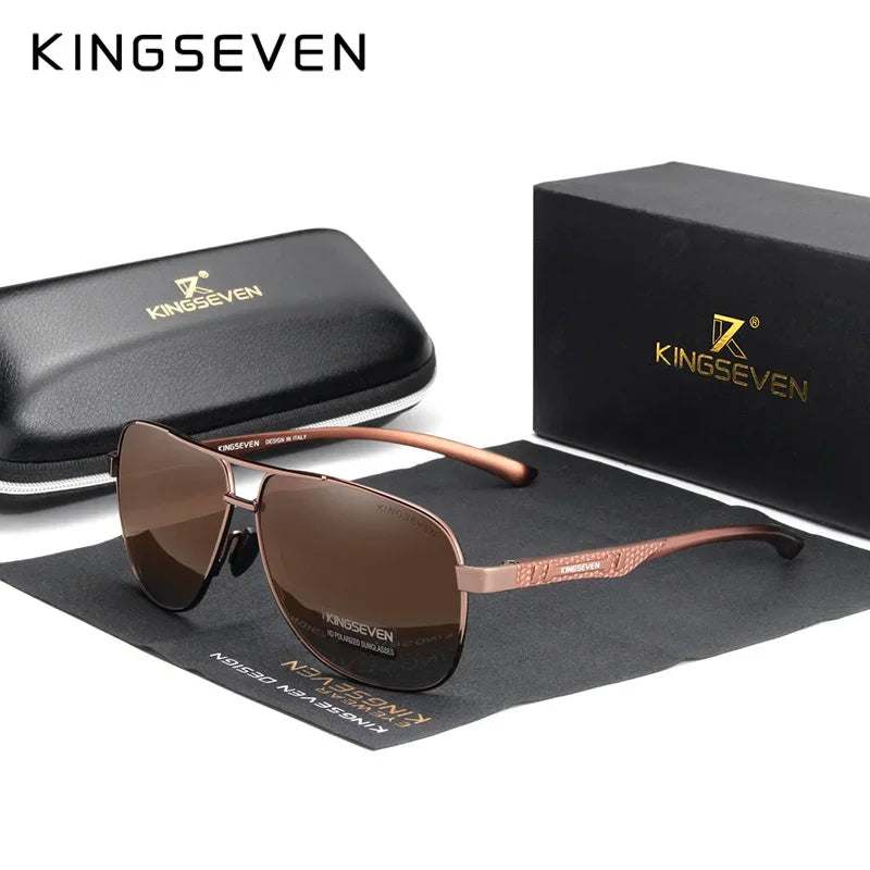 Polarized Aluminum Pilot Sunglasses UV400 HD Lens Men Women Photochromic Outdoor Eyewear Anti-Reflective Night Vision