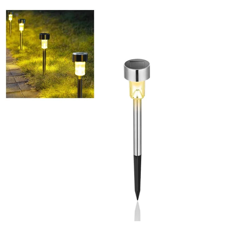 Outdoor Solar Lights Garden Lights Solar Powered Lamp Lantern Waterproof Landscape Lighting Pathway Yard Lawn Garden Decoration