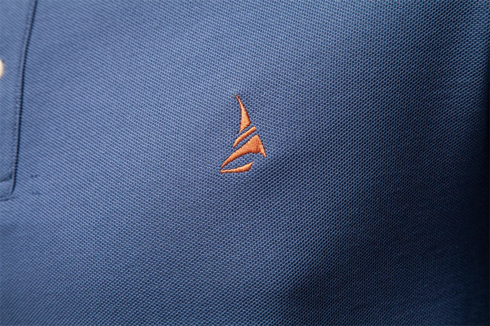2025 Embroidery Solid Colour Luxury Polo Fashion Shirt Neck Casual Social Polo Golf Shirt For Men