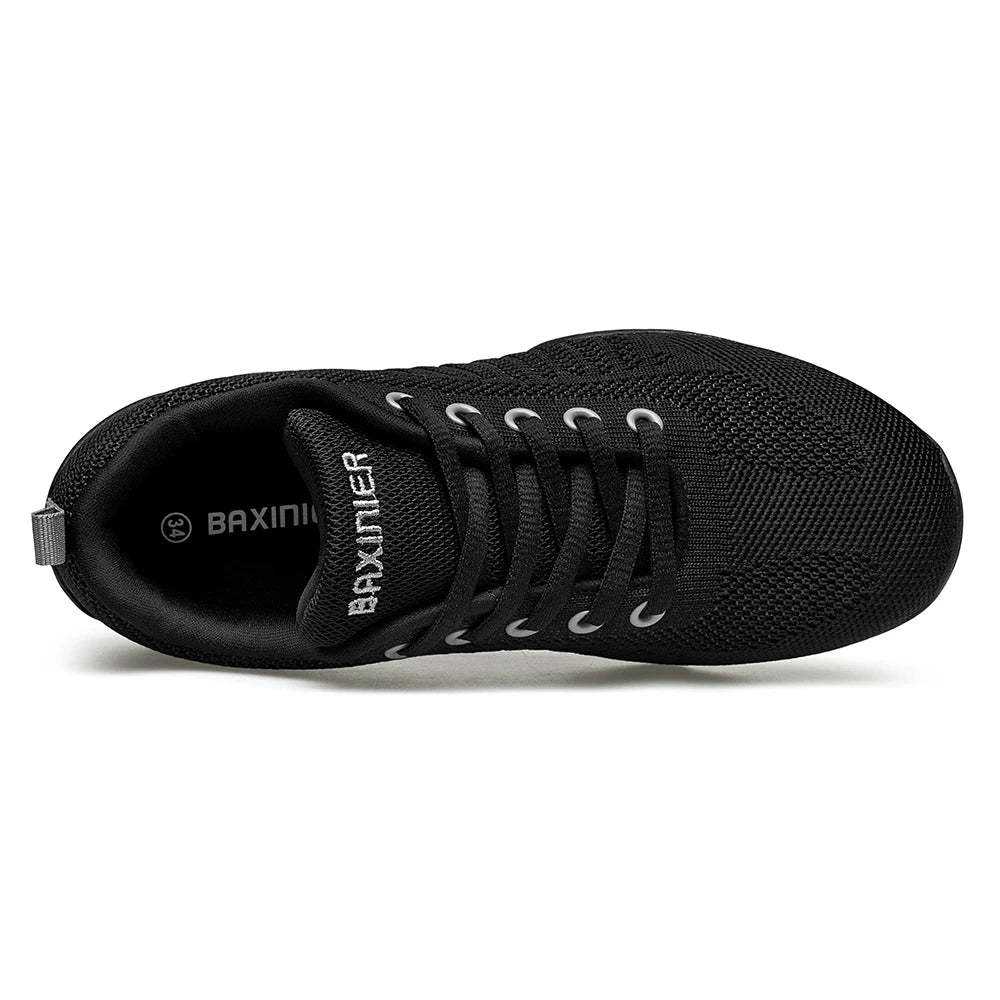 Girls Black Cheer Shoes Trainers Breathable Kids Training Dance Shoes Lightweight Youth Cheer Competition Sneakers