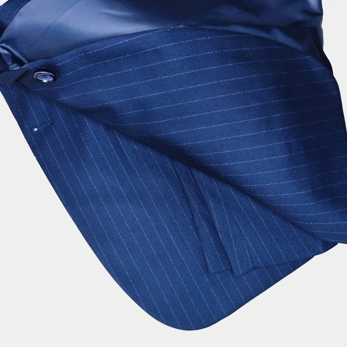 Men's Premium British Striped Suits, Business Formal Dress, Wedding, and Groom, Slim-Fit, Coat Vest & Pants -  Customized Sizes Available