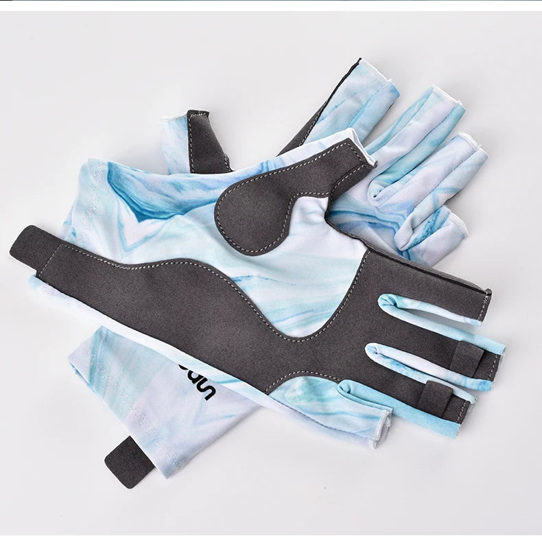Fingerless Fishing Gloves are designed for Men and Women Fishing, Boating, Kayaking, Hiking, Running, Cycling P111439