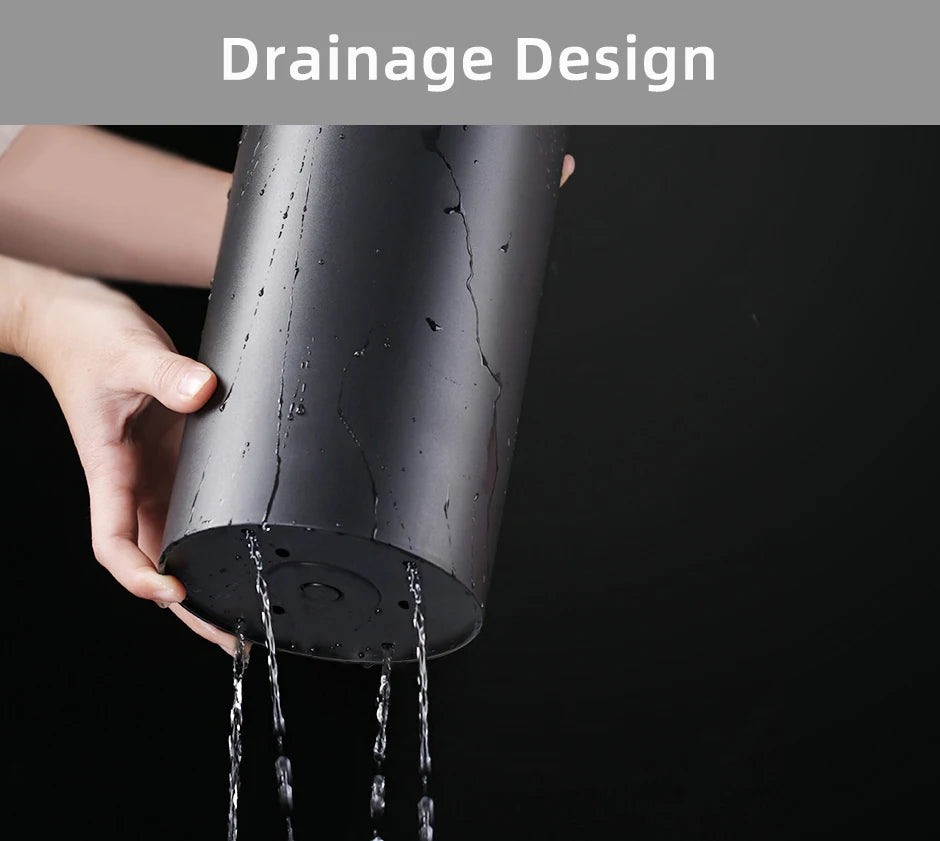 8.8inch Knife Holder Stand for Kitchen Chef Ceramic Knife Inserted Plastic Knives Block Storage Tank Holder Kitchen Accessories