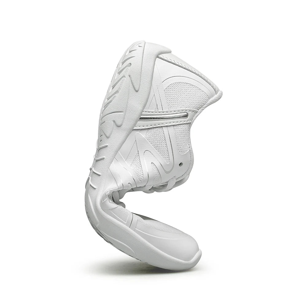 Meisjes Witte Cheerleading Schoenen Lichtgewicht Jeugd Cheer Wedstrijd Sneakers kinderen Ademende Training Dans Tennis Schoenen