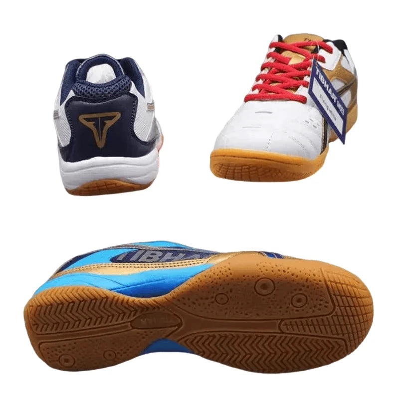 Lightweight Table Tennis Shoes for Men & Women – Breathable Anti-Slip Ping Pong Sports Sneakers