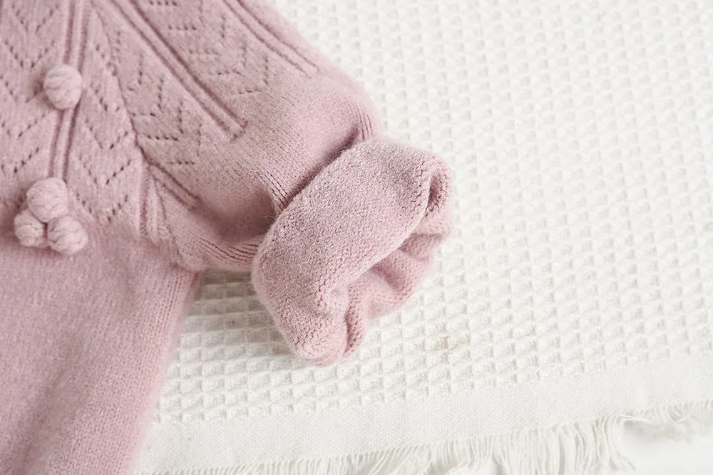 Autumn Children Sweater Set Hollow Knitting Girls Knitwear + Skirt Korean Version Loose Kids Outfit 2PCS 9M-5T Girls