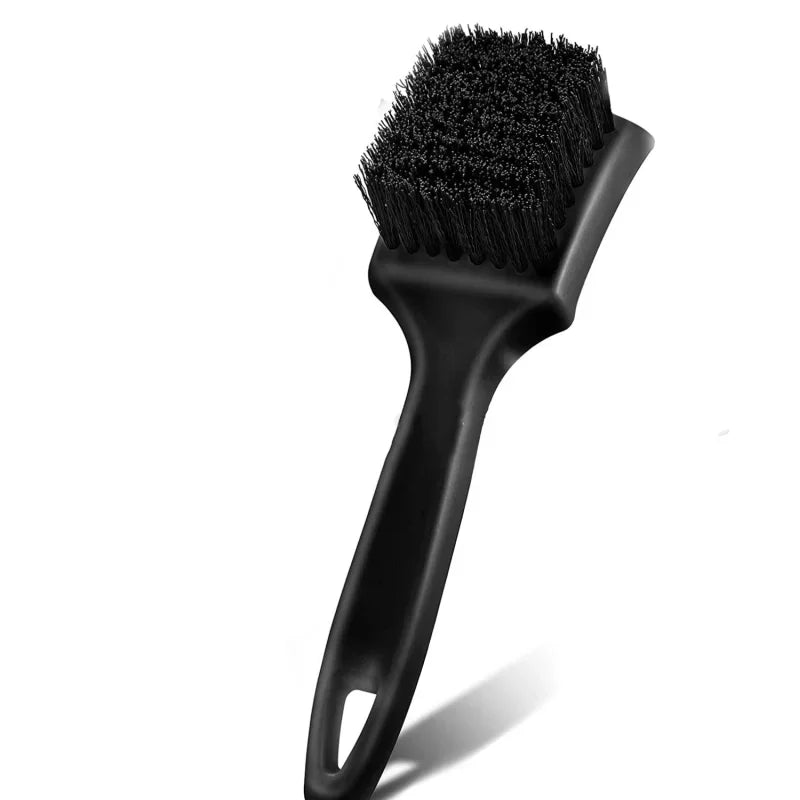 Motorcycle Tire Rim Brush Wheel Hub Cleaning Brushes Motorcycle Wheels Detailing  Accessories Black White Tire Washing Tool