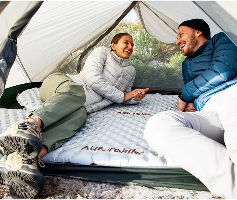 Naturehike R5.8 Inflatable Mattress Thermal Insulation Air Cushion for Hiking Outdoor Sleeping Bed Pad Ultralight Folding Mat