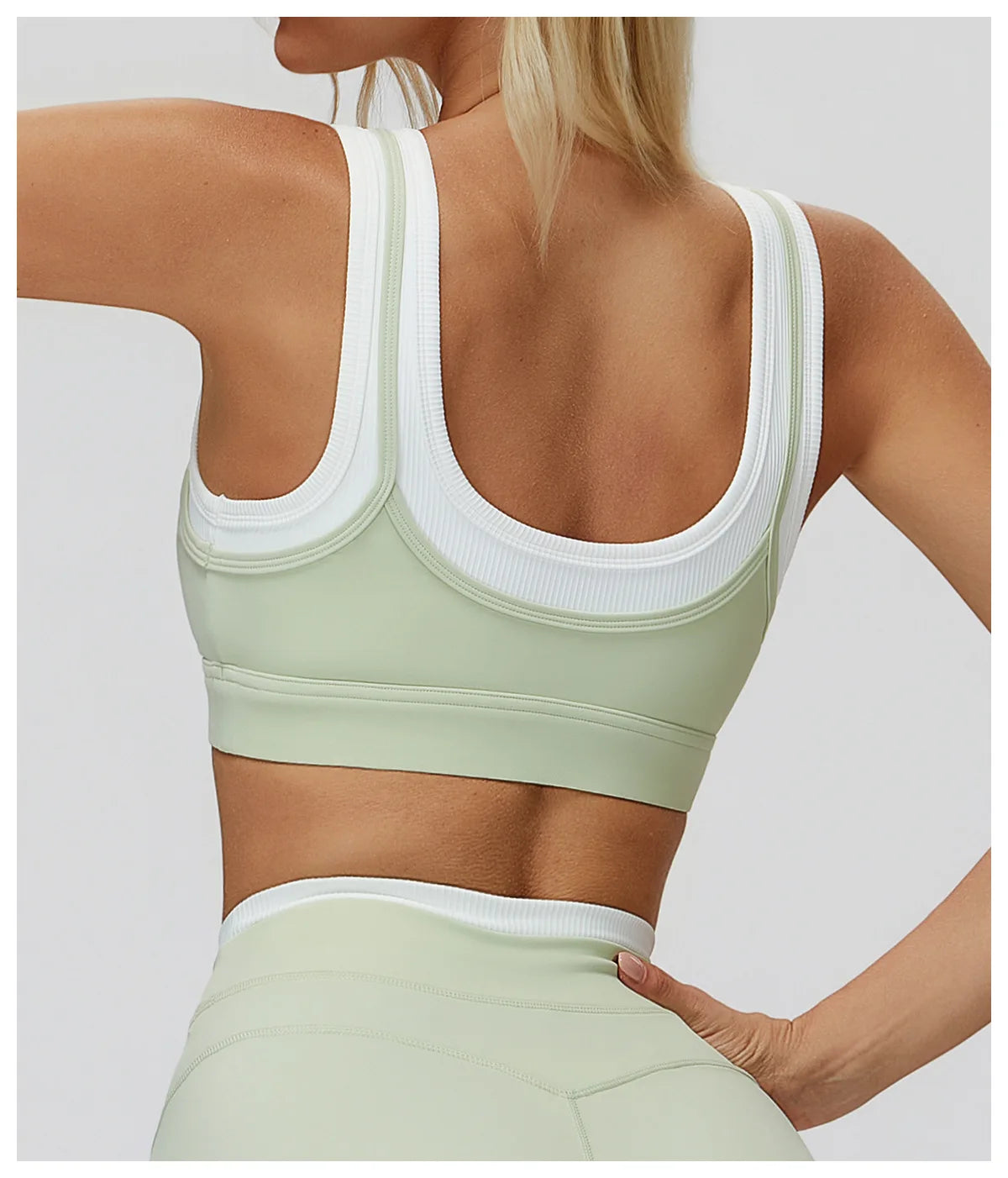 Women’s High Impact Sports Bra – Breathable Push Up Yoga Bra for Gym, Running & Fitness Workout Activewear