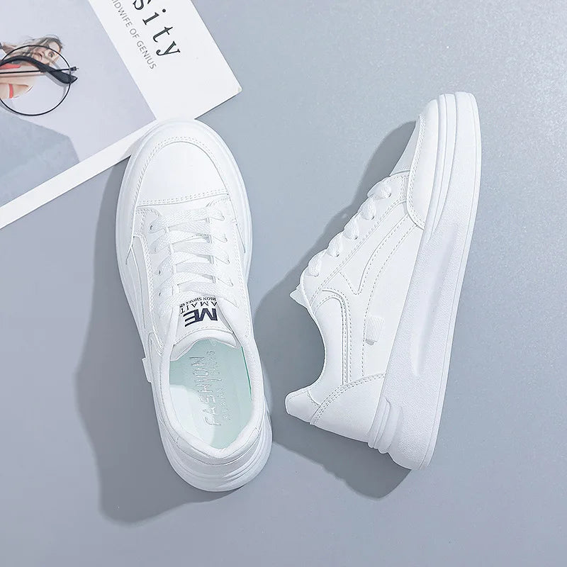 Women's Sneakers Fashion 2025 New Trainers Woman Shoes Comfortable Casual Sneaker Woman Lace Up Women Sneakers Tenis Feminino