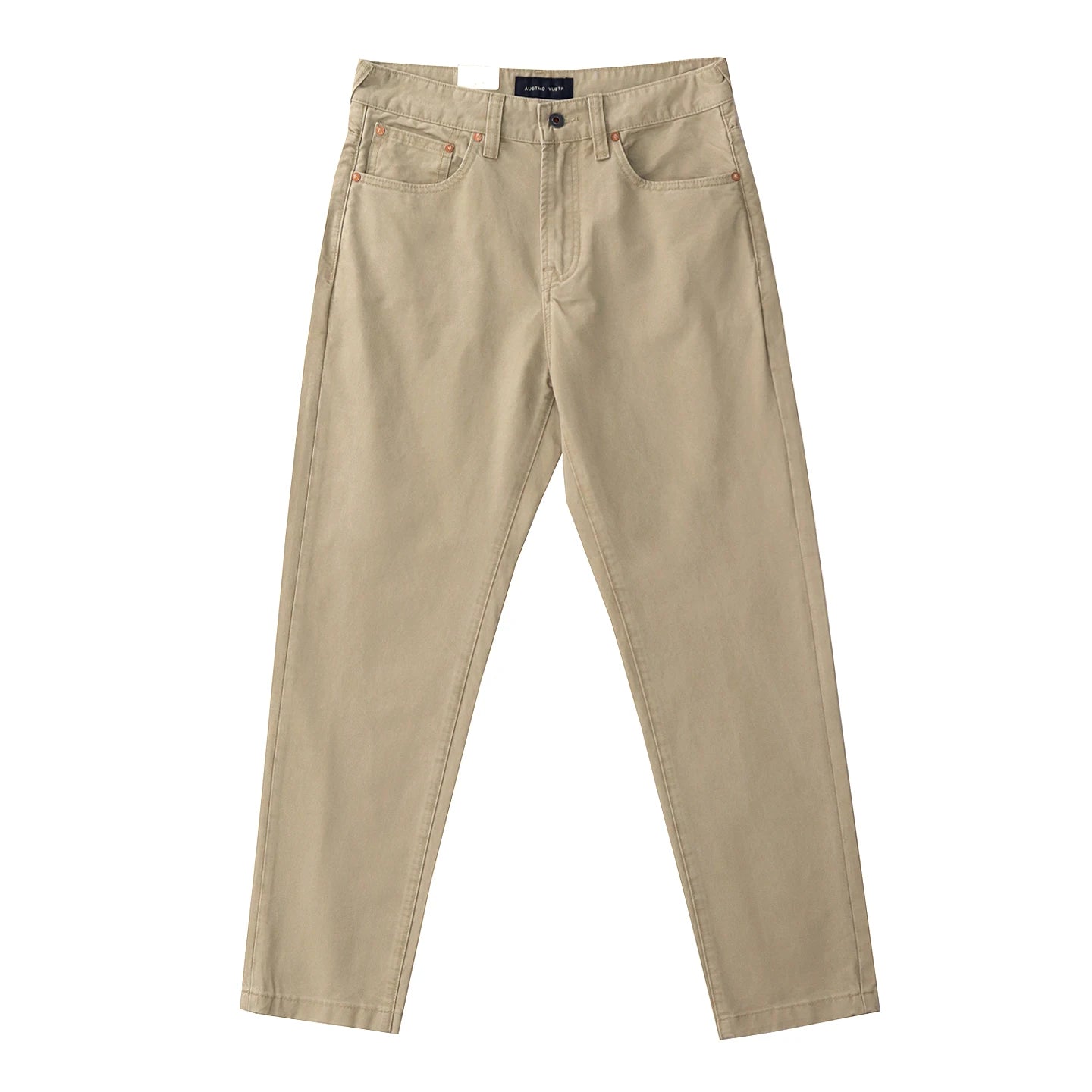 2025 Lente en herfst Nieuwe Amerikaanse retro geweven twill cargobroek Heren eenvoudige 100% katoenen gewassen oude rechte casual broek