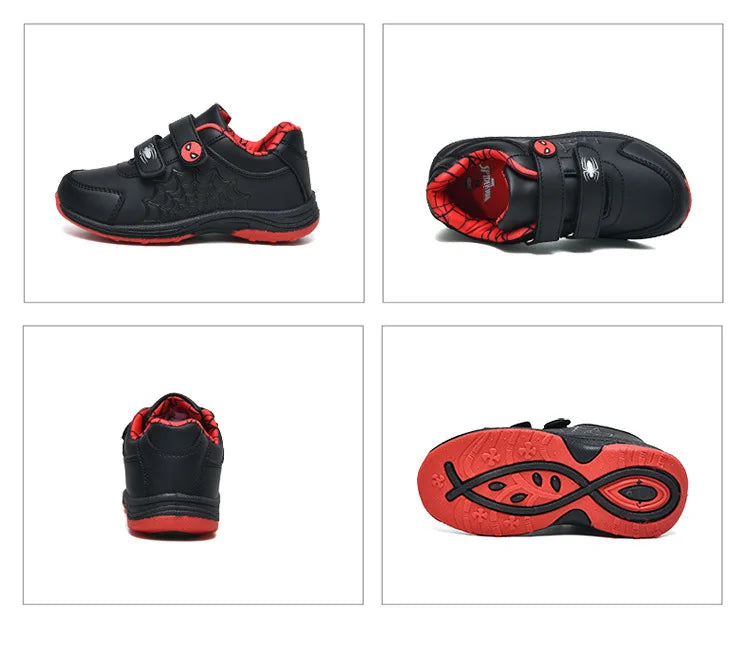 Unisex Children's Casual Shoes Cartoon White Running Fashion Shoes For Boys & Girls Size 30-33