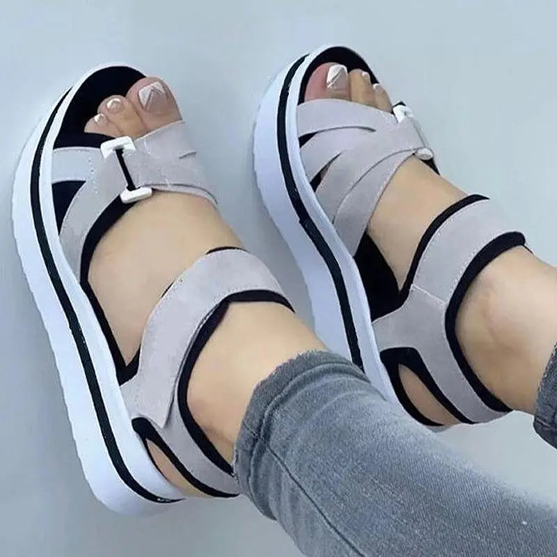 Summer Shoes Women Sandals Party Women's Sandals Outdoor Women Shoe Wedge Sandals Woman Retro Footwear Sandal Women Female