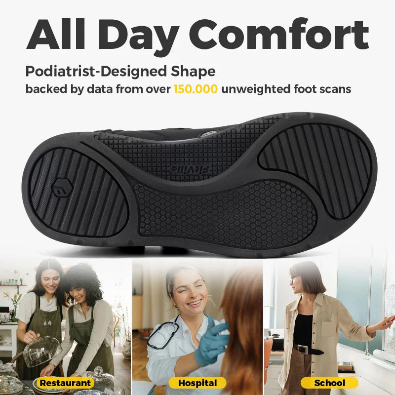 Women's Mary Jane Casual Shoes Sandals Widened Toe For Swollen Feet Lightweight Breathable Outdoor Elderly Shoe Sandals