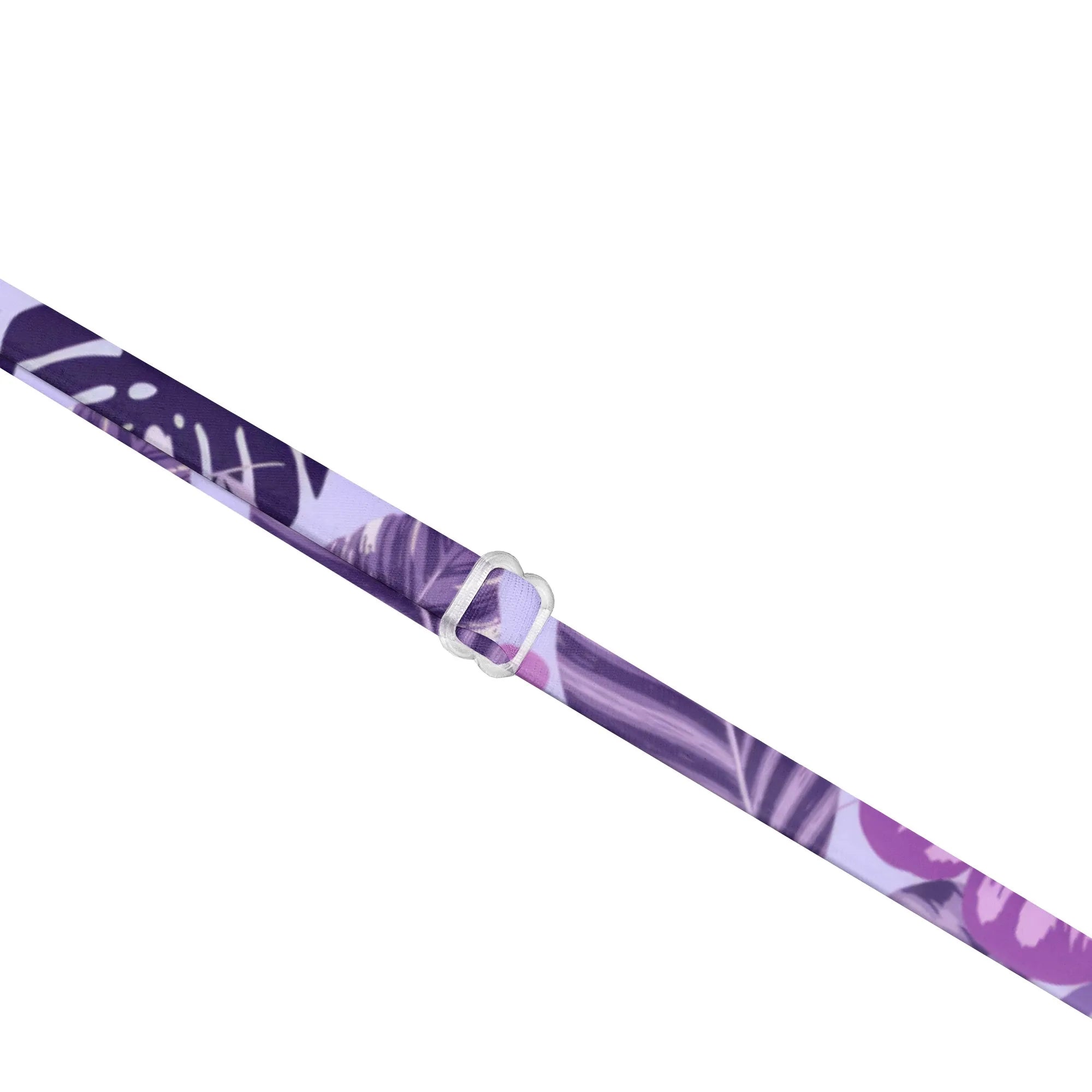 Purple Floral Print Spaghetti Strap Maxi Dress Women Tropical Sleeveless Summer Look