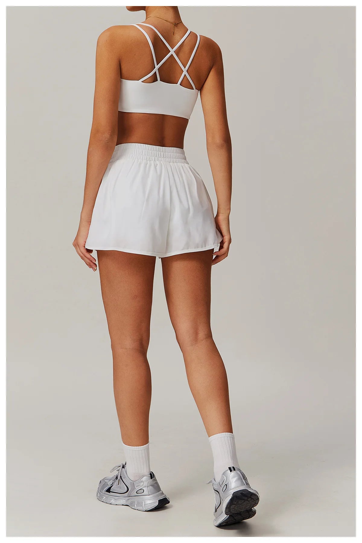 Running High Waist Sports Shorts Women Buttock Lift Gym Sweatpants Yoga Clothes Cycling Workout Shorts Women