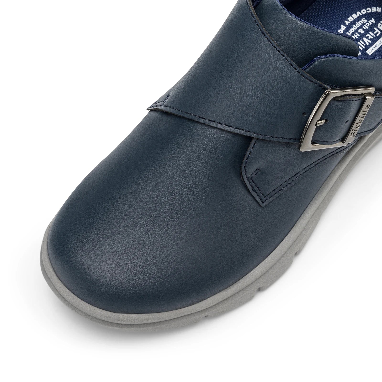 Men's Leather Shoes Wide Shoes for Swollen Feet Men's Diabetic Walking Shoes for Outdoor Business Walking Shoe