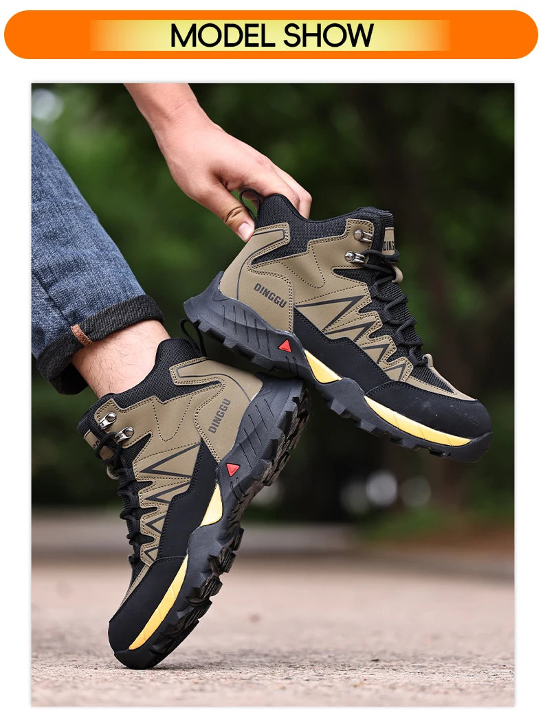 EOCENE Industrial Safety Boots – Steel Toe Slip-Resistant Work Boots with Puncture Protection & Anti-Fatigue Comfort