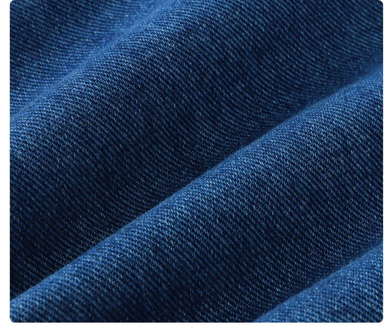 New Spring Kids Jeans Girls Boys Cute Solid Colour Denim Blue Pants Children Loose Trousers 4-6Y Unisex