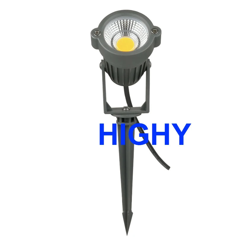Hot Sell Outdoor Lighting Garden Spotlight Stand Led Lawn Spotlight 3W 5W Outdoor Light IP65 Waterproof Garden Lamp AC110V220V