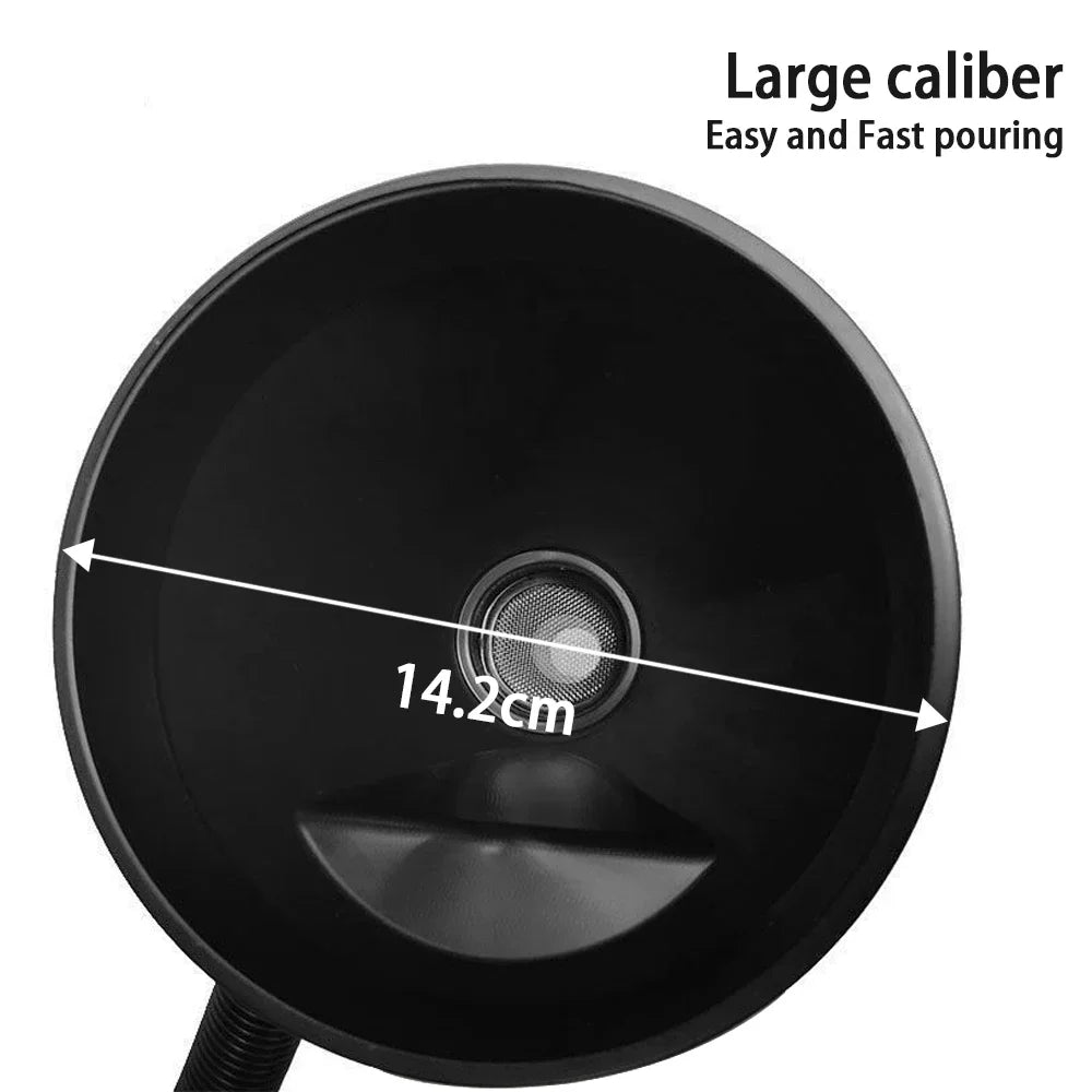 Engine Refueling Funnel with Filter for Car Motorcycle Truck Oil Gasoline Filling Strainer Extension Pipe Hose Funnels Tool