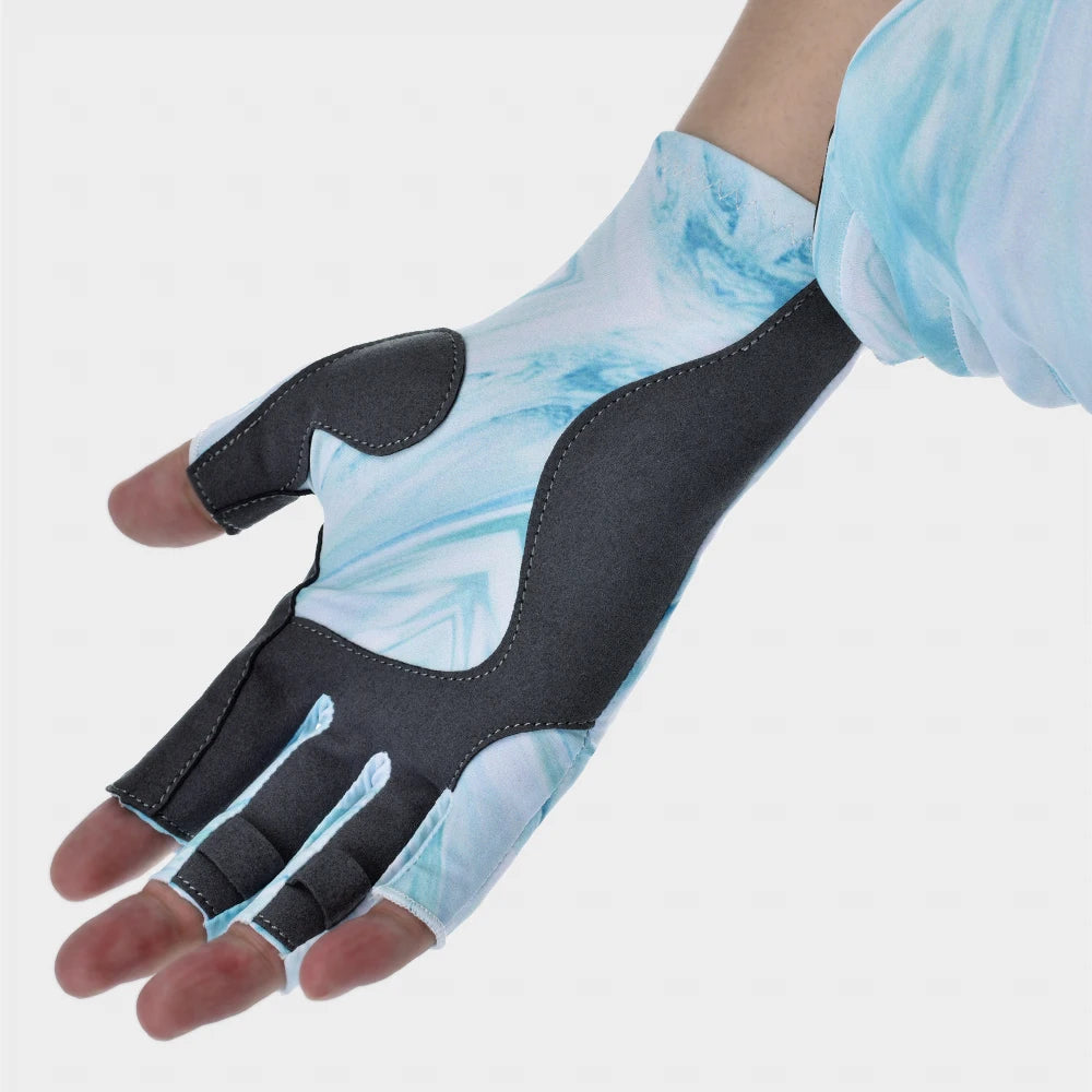 Fingerless Fishing Gloves are designed for Men and Women Fishing, Boating, Kayaking, Hiking, Running, Cycling P111439
