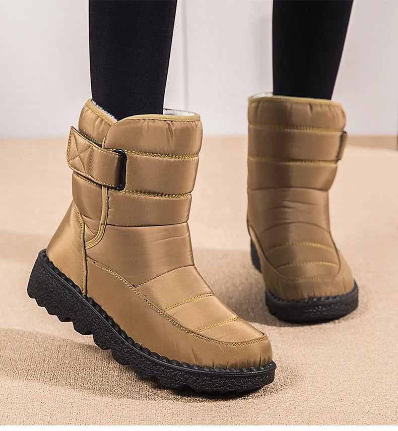 Boots Women Snow Casual Shoes Woman Waterproof Boots For Women Keep Warm Women's Boots Plush New Botas Mujer Winter Shoes