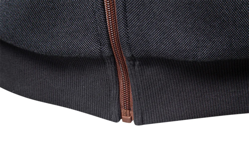 Men's Hoodie Solid Colour Winter Warm Retro Streetwear Minimalist Design Sportswear Zipper Hooded Sweatshirts