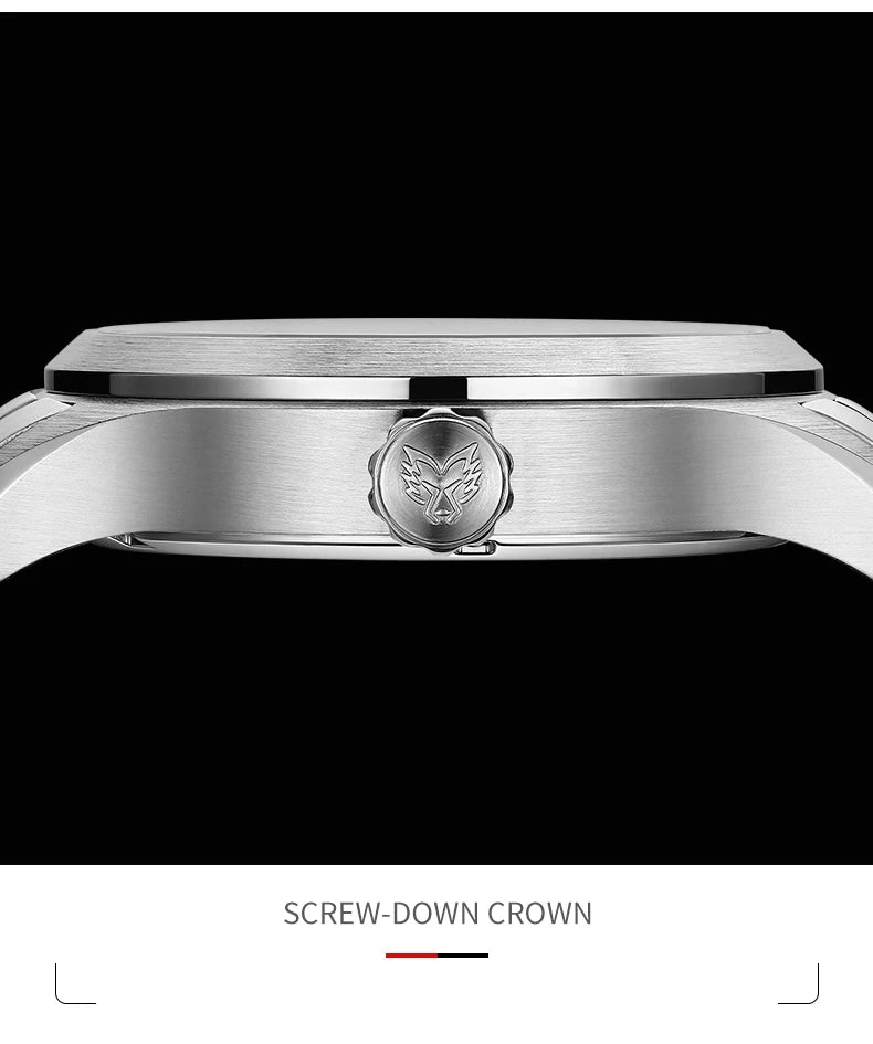 Yelang V1007 42MM Men Watch NH36 Luminous T100 Brand 100M Waterproof Mechanical Automatic Watch Sapphire Lens Reloj Business