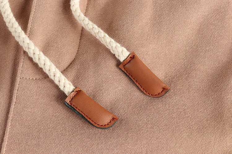 Herfst Nieuwe Amerikaanse Retro Badstof Effen Kleur Joggingbroek Heren Eenvoudige Gewassen Trekkoord Casual Sport Jeugd Enkelband Broek