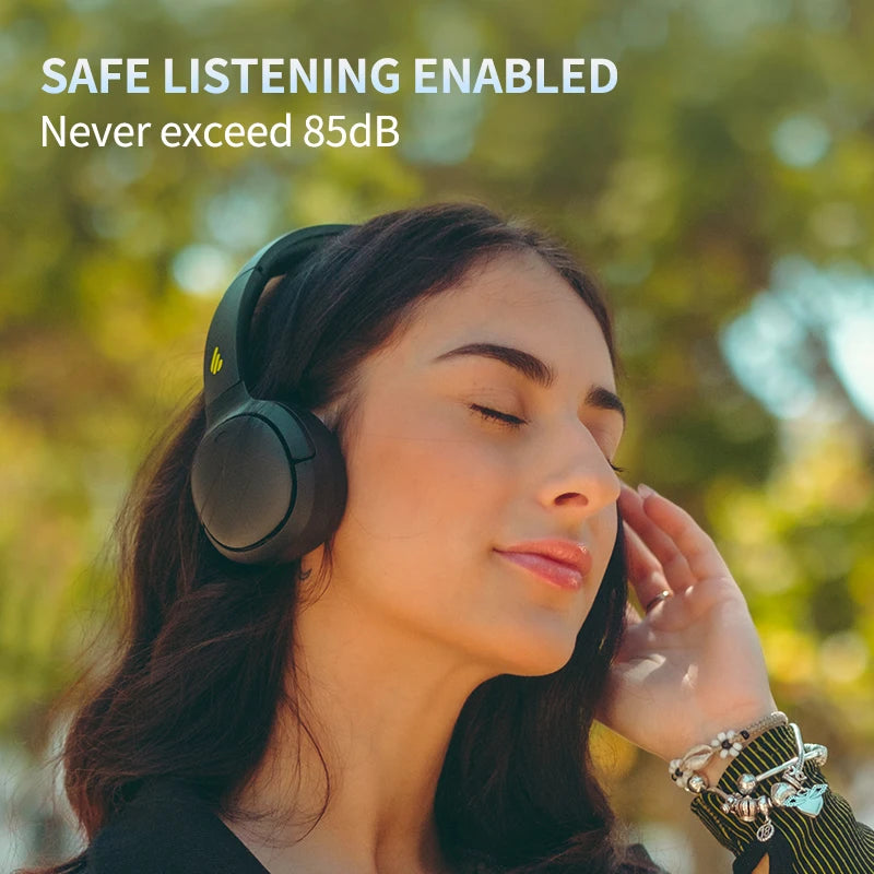 Edifier WH500 Wireless Bluetooth Headphones On-Ear Headset Lightweight Foldable Dual Connection 30H Battery Life