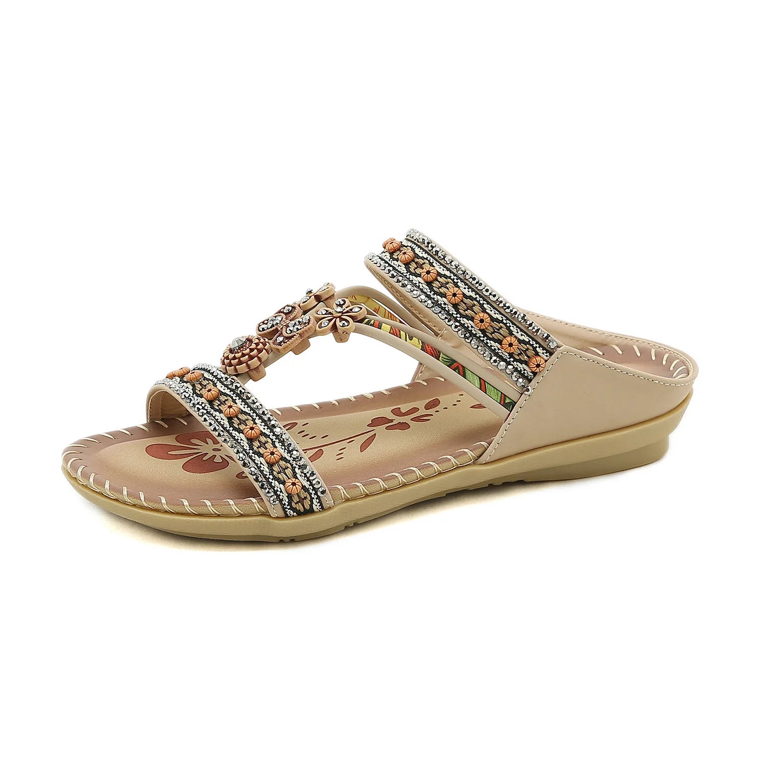 Woman Shoes Sandals Summer Fashion Slip On Ladies Shoes Outdoor Women's Sandals Platform Retro Sandalias Mujer Women's Slippers