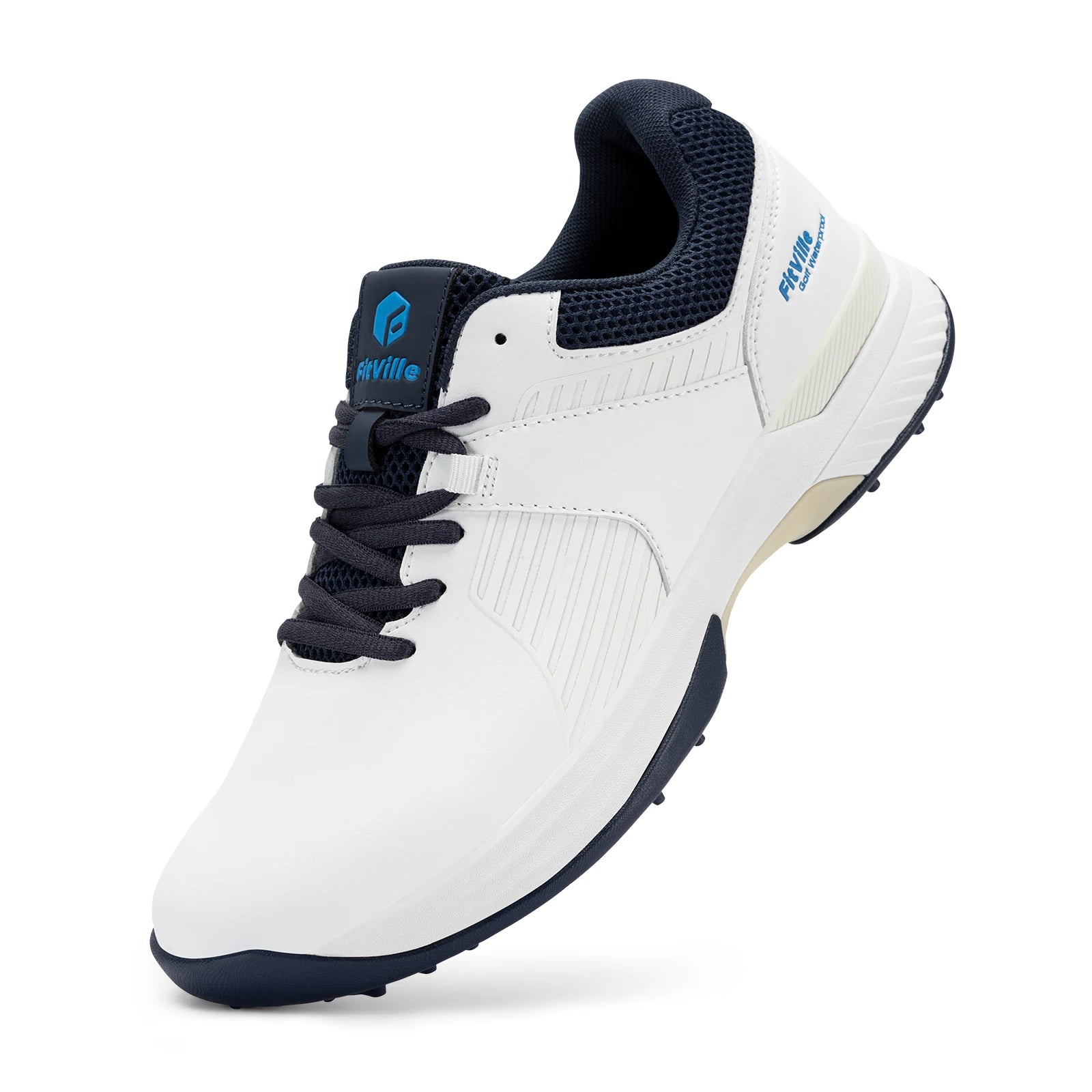 Men's Non-Slip, Water Repellent, And Wear-Resistant Golf Shoes - Comfortable Professional Sports Sneakers For Swollen Feet & Toe Pain Relieve