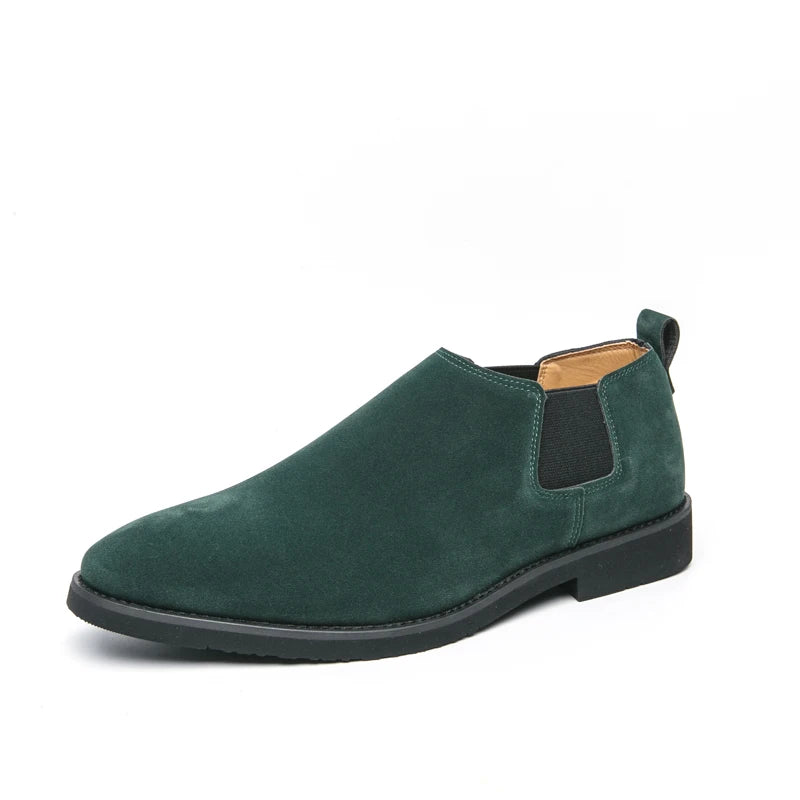 Plus Size 47 48 Men Outdoor Dress Walking Shoes Suede Leather Male Formal Business Oxford Gentleman British Chelsea Shoes