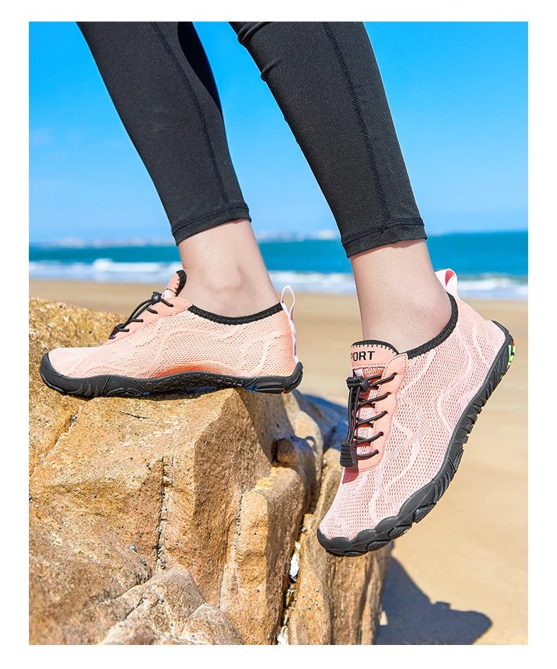 Unisex Quick-Dry Water Shoes – Lightweight Aqua Sneakers for Beach, Swimming, Surfing & Water Sports