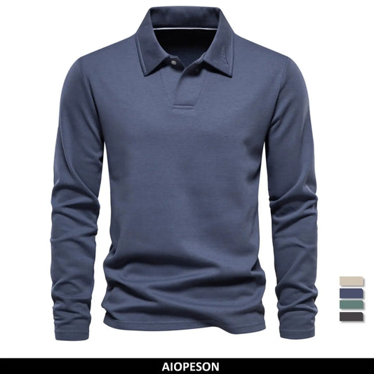 Men's Embroidery Polo Shirt Fashion Neck Turn Down Collar Casual Social Polo Shirts Luxury Golf Shirt For Men