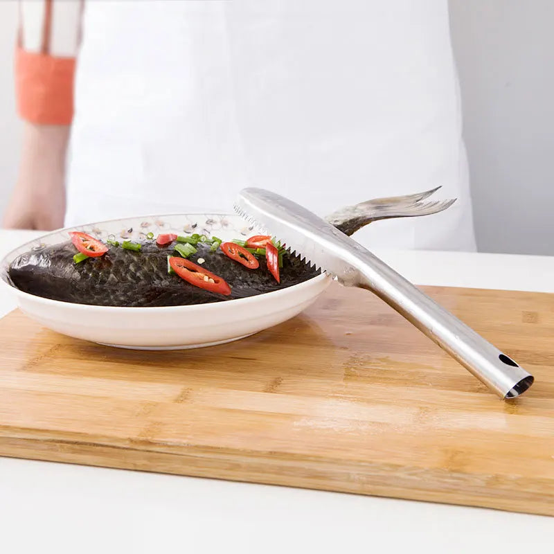 Fish Scaler Remover Cleaner With Sawtooth Easily Remove Fish Scales For Home Kitchen Fish Cleaning Seafood Tools Descaler