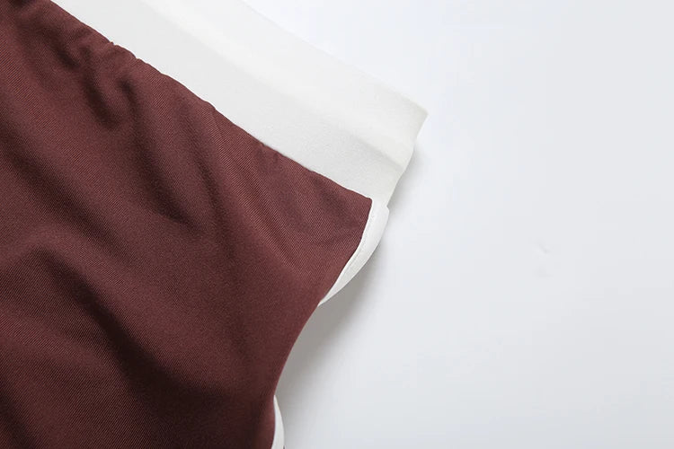 Casual Women 2 Piece Set Tracksuit Stretch Sporty Polo Neck Crop Tops + Wide Waist Shorts Matching Streetwear Outfits