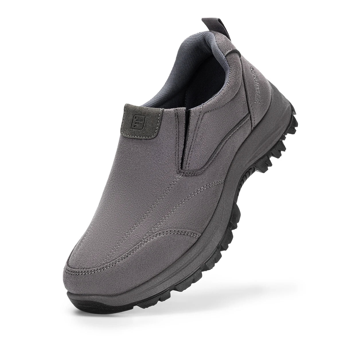 Men's Lightweight Shoes With Arch Support Insoles For All-Day Comfort - Flat Slip-On Loafers For Business Casual Wear